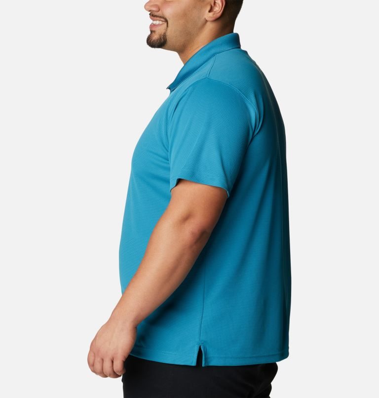 Men's Columbia Utilizer Polo Shirts Blue | Plus Size CA-E6A01